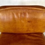 Brutalist Style DS-15 Leather Lounge Chair from De Sede, Switzerland 1970s