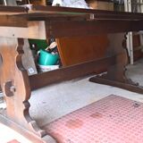 Wooden dining table
