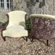 Pair of 19th century armchairs