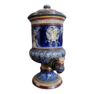 Ceramic water fountain barbotine - Royal Doulton Lamberth - Putti