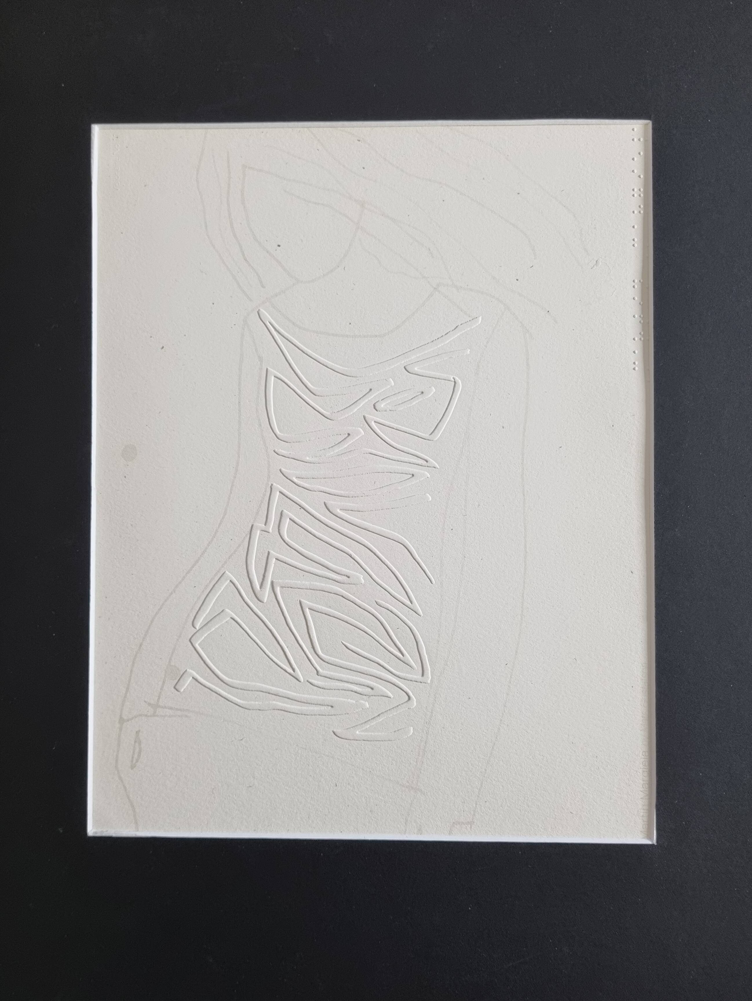 Martin Margiela – Visionaire No 11 “White”, 1994 – Framed relief artwork