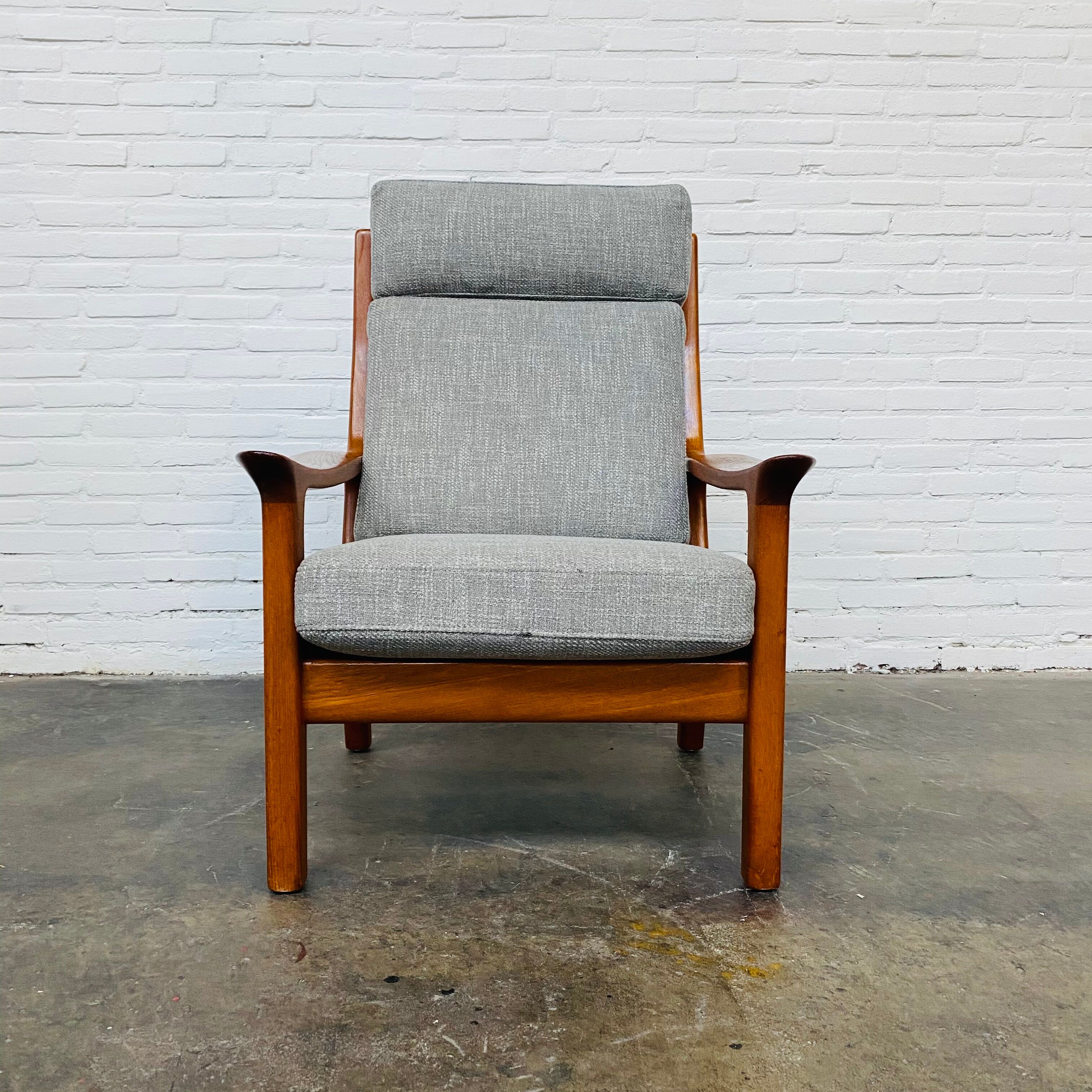 Danish armchair by Juul Kristensen for JK Denmark, 1960