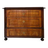 Small Antique walnut and walnut veneered Chest of Drawers – Neoclassic
