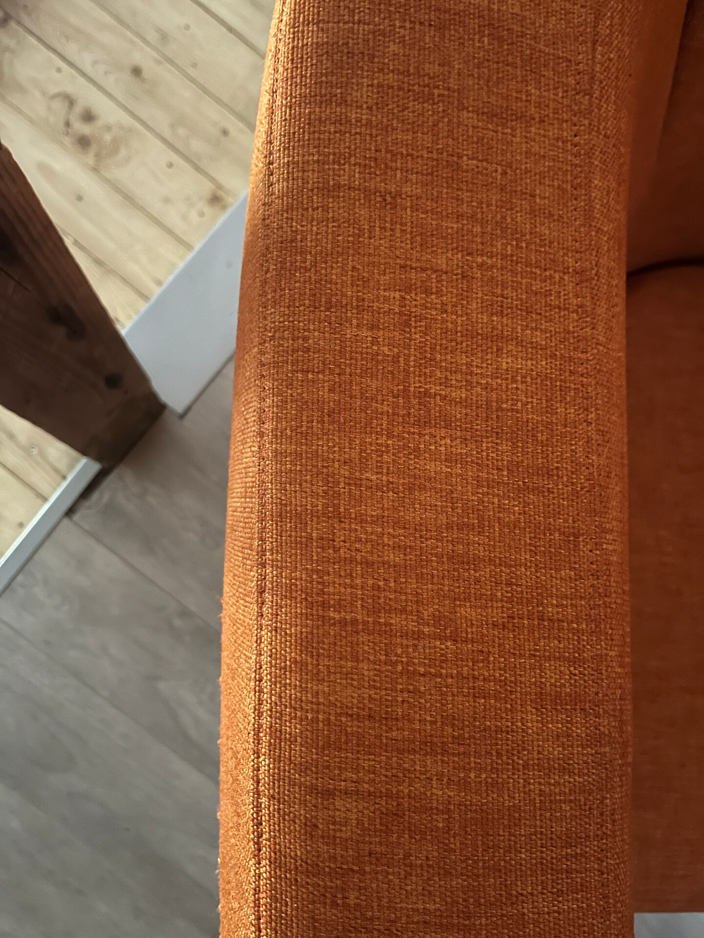 B&B Italia fauteuil design orange vintage / collector