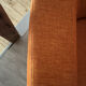 B&B Italia fauteuil design orange vintage / collector
