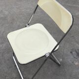 Plia lucite folding chairs Giancarlo Piretti for Castelli set of four