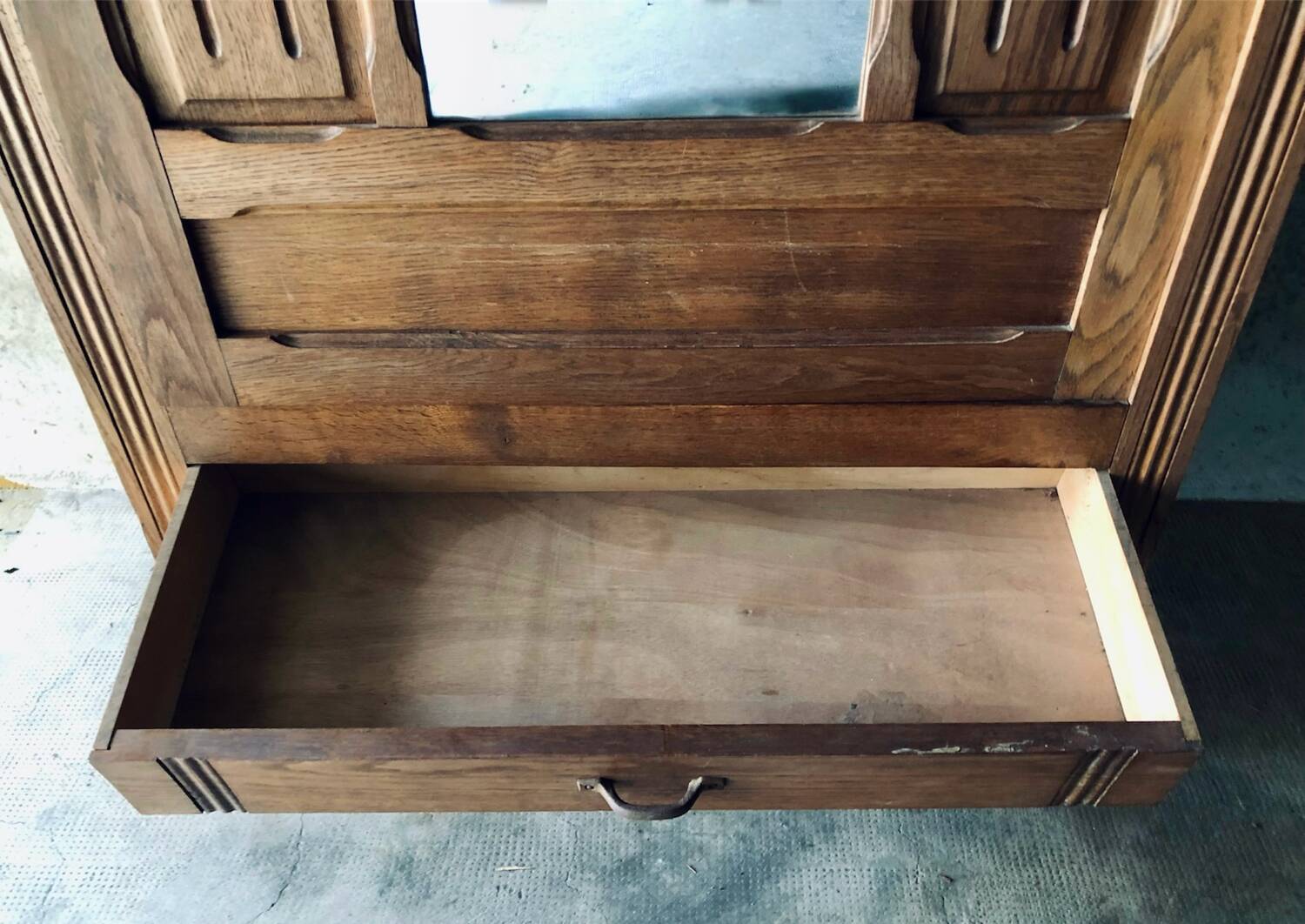 Antique Art Deco wardrobe / 1930