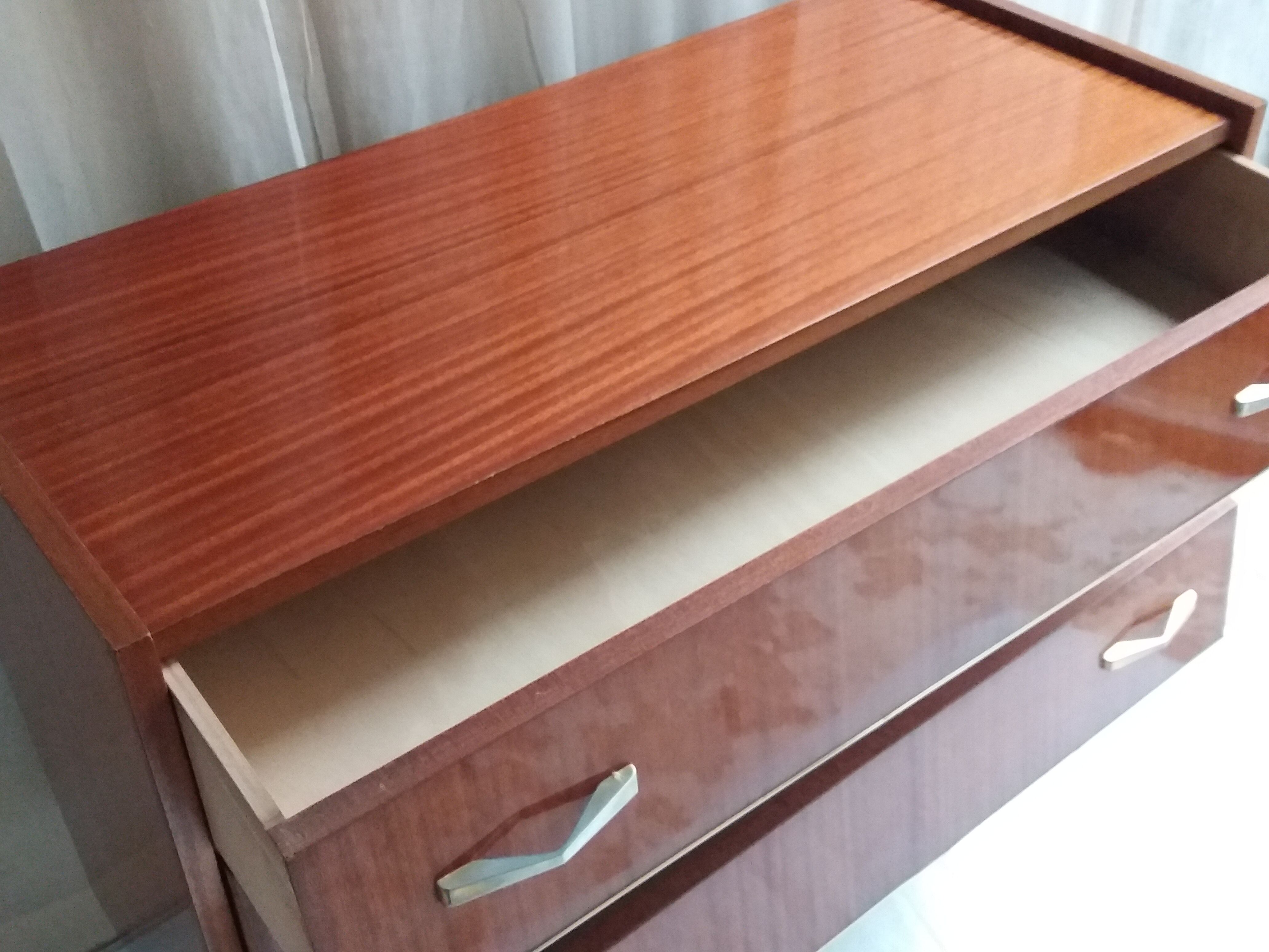 Chest of drawers vintage sixties