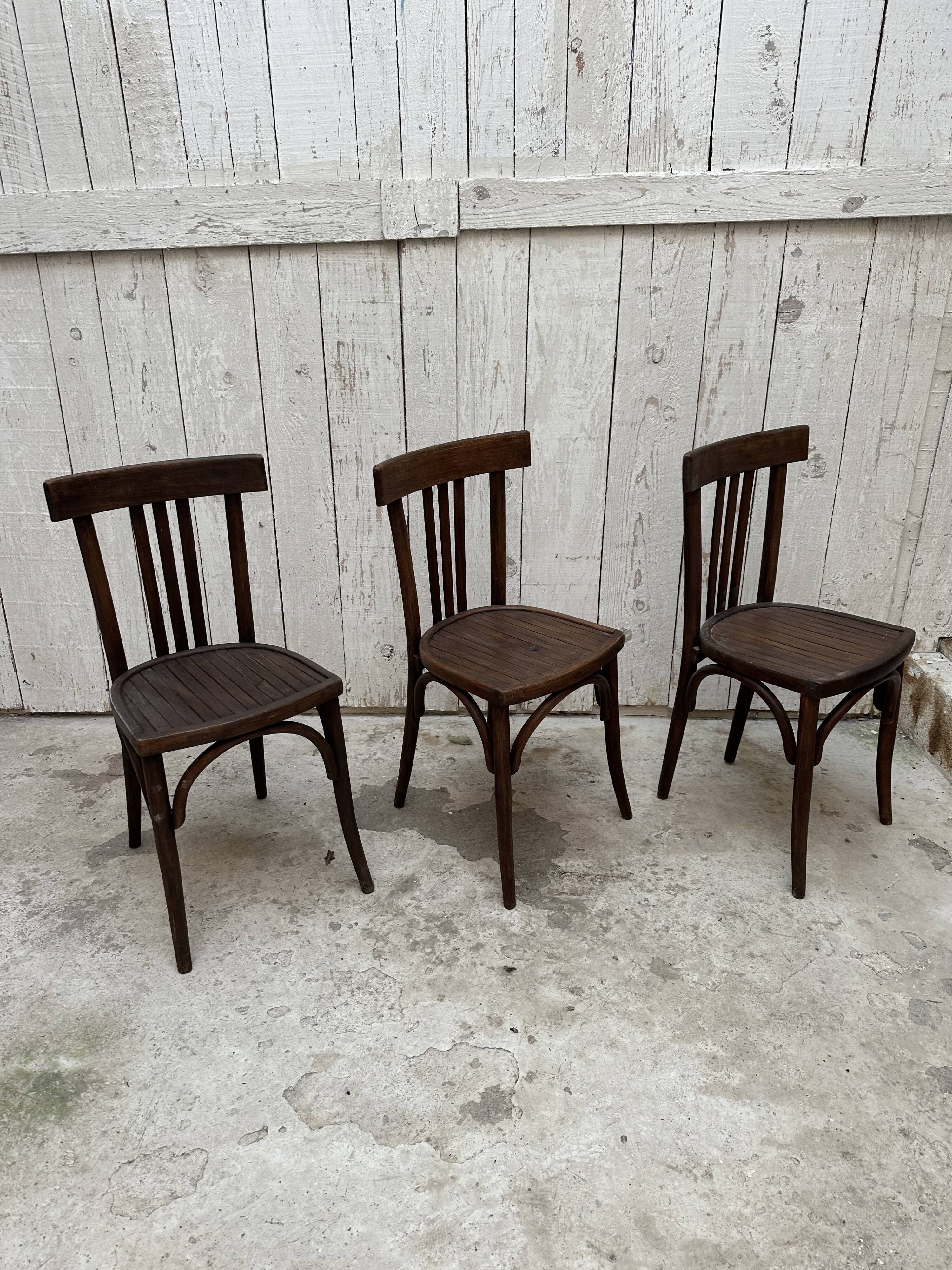 Lot bistro chairs