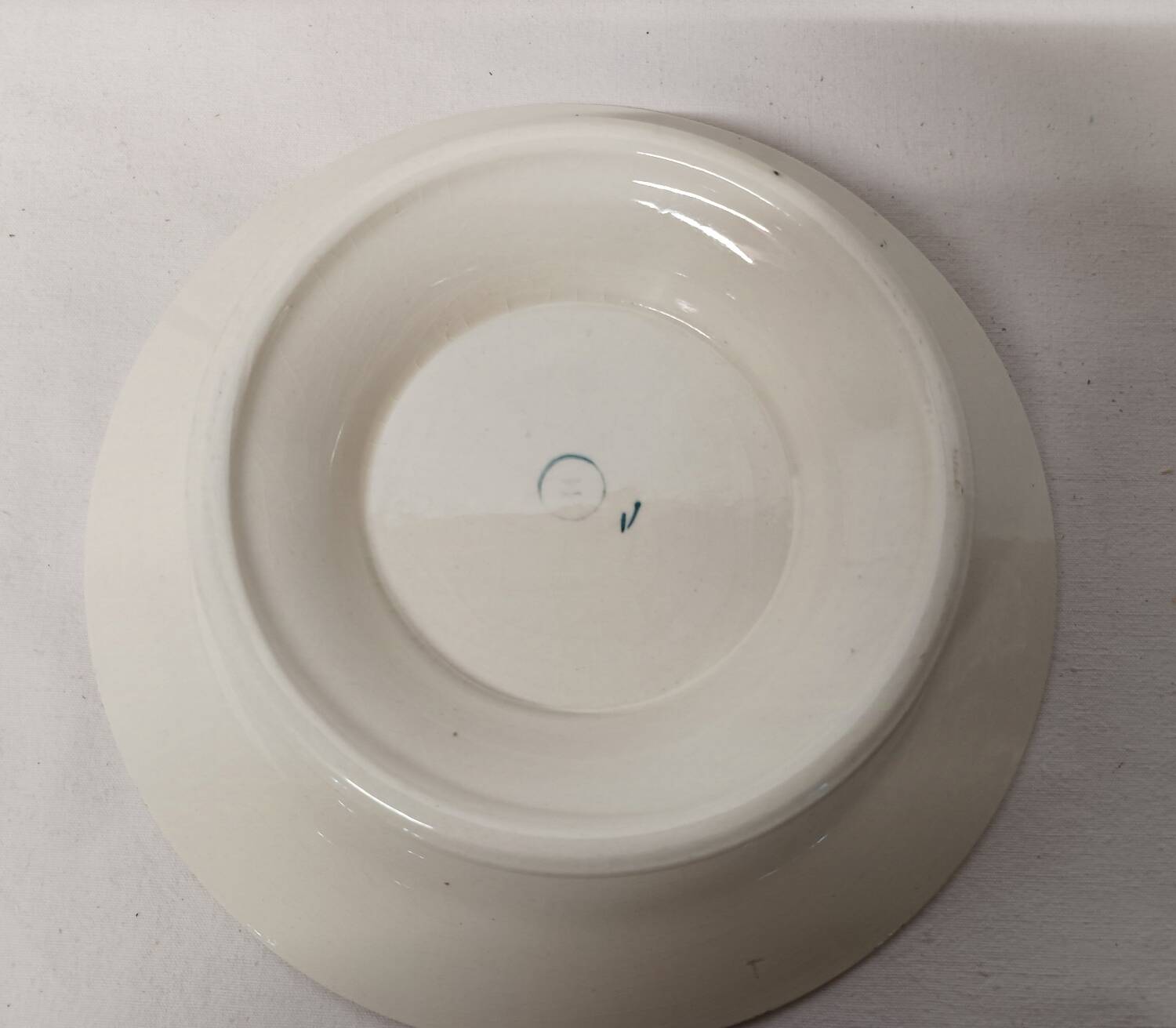 Service assiettes creuses et compotier" Terre de Fer"