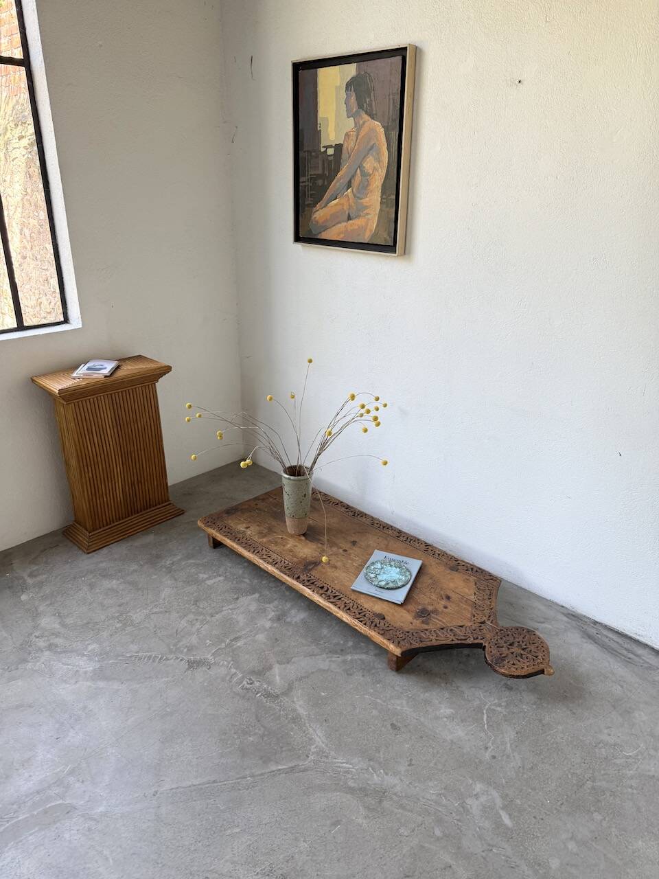Coffee table, Afghan prayer table, 19th century