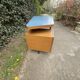 Asymmetrical desk by George Frydman