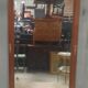 Large bevelled mirror