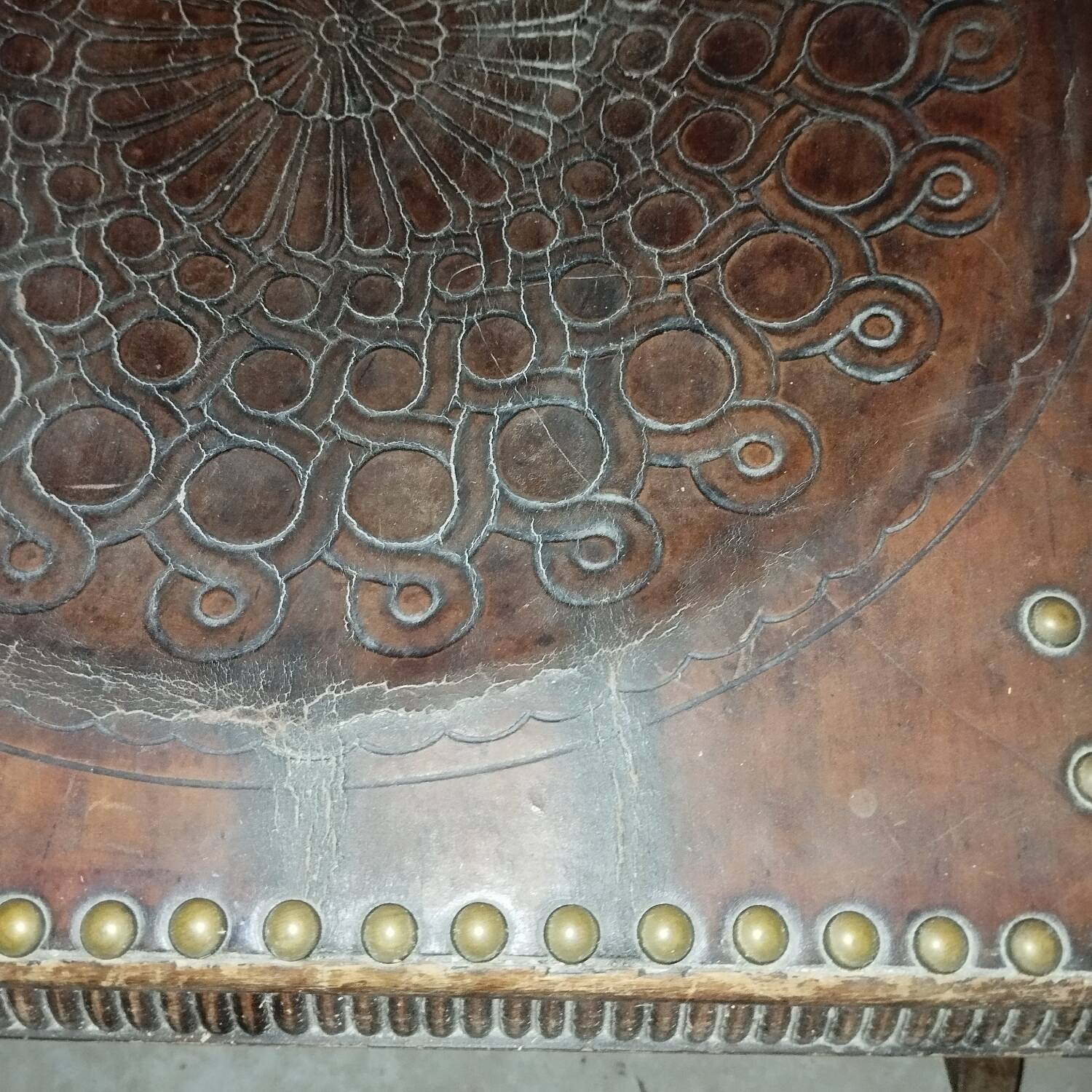 Rocking chair, 19th century art and craft rocking chair