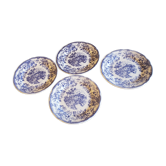Lot 4 assiettes plates anciennes Ironstone