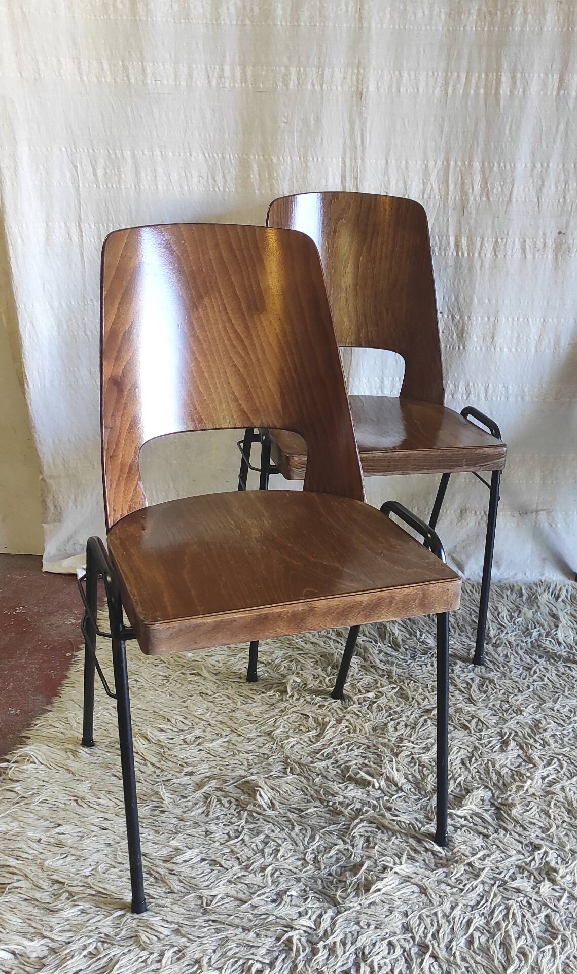 Baumann chairs model Manathan - 1960s/70s