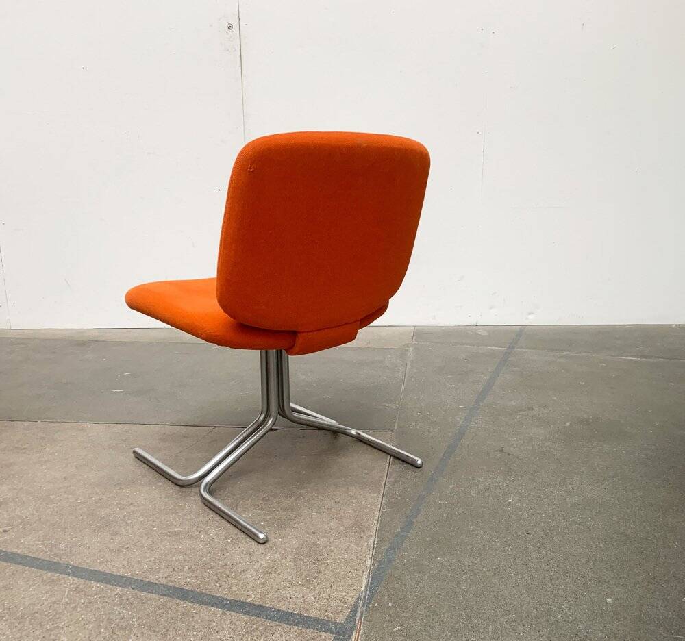 Ensemble de chaises Vintage allemandes Space Age Seat 150 par Herbert Hirche pour Mauser