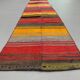 Old Turkish narrow Kilim Runner 322x48 cm shabby chic, vintage kelim