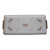 Villeroy and Boch porcelain serving tray with gold rim