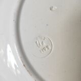 Plat de service creux Longwy