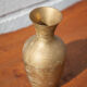 Vintage brass vase, brass flower pot