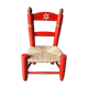 Vintage children's chair painted wood