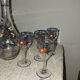 Sevres crystal carafe glass liqueur service