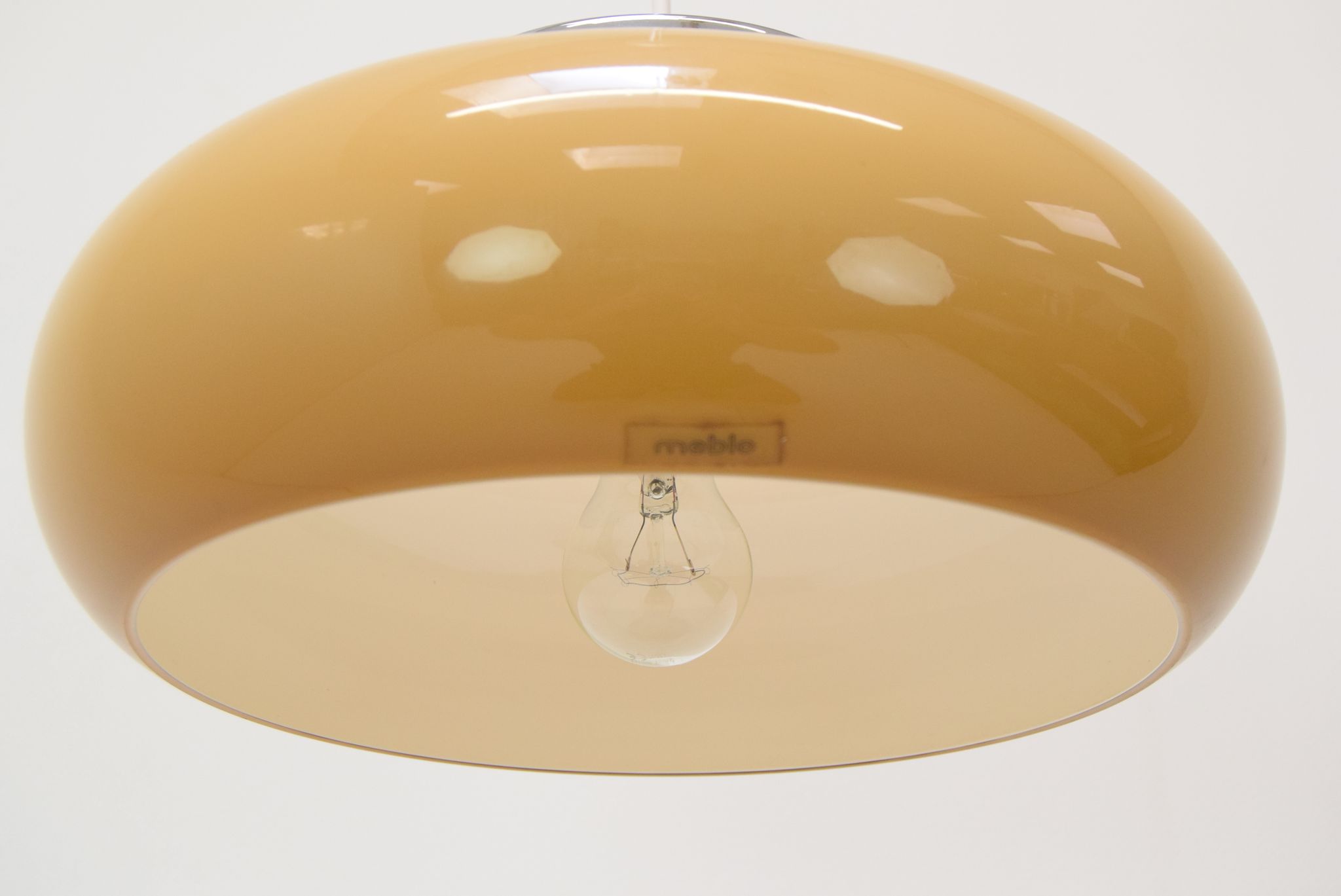 Mid-century pendant Meblo, designed Harvey Guzzini , Italy , 1970's