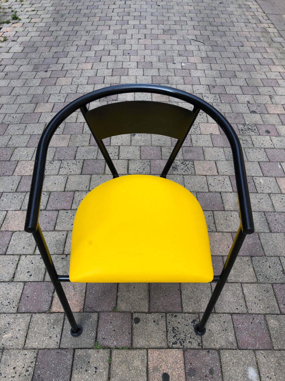 Chaise de bureau tripode, design vers 1980