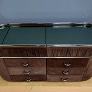 Coiffeuse et son Pouf, design Italien – 1970