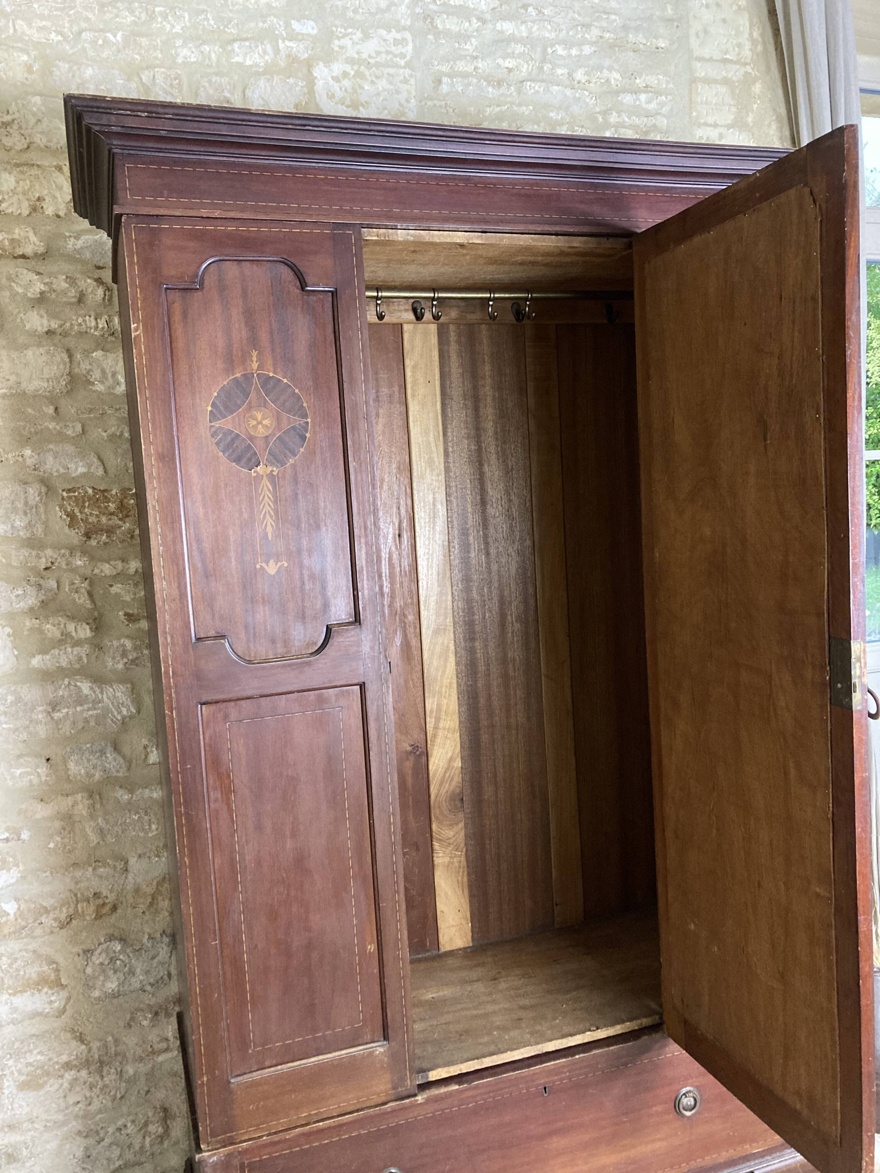 19th century English wardrobe