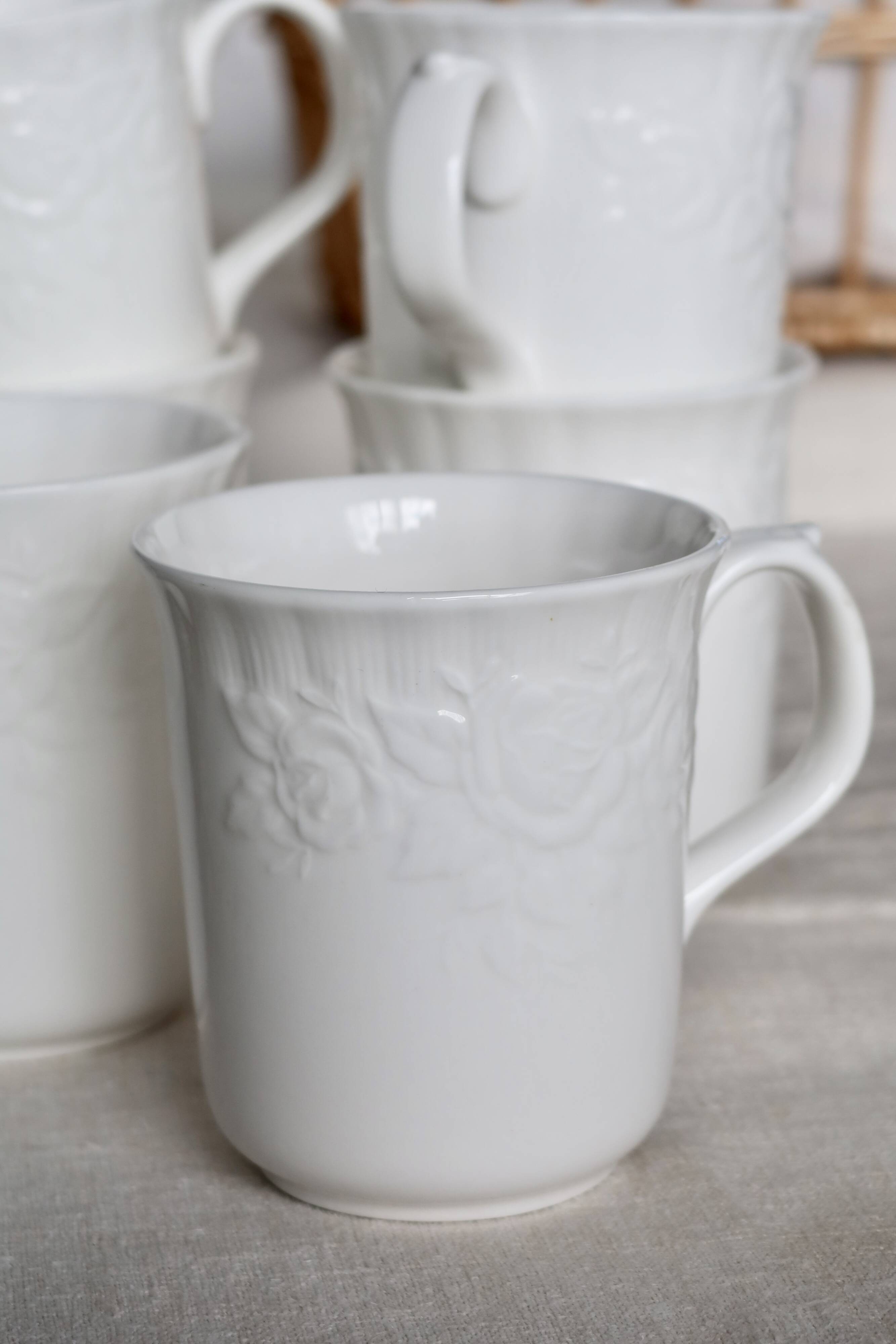 6 Royal Albert Old Country Roses Vintage Tea Cups