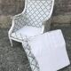 Fauteuil bois campagne