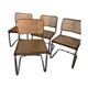 Lot de 4 chaises B32 de Marcel Breuer
