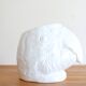 Vintage ceramic pot cover: parrot head, 80s