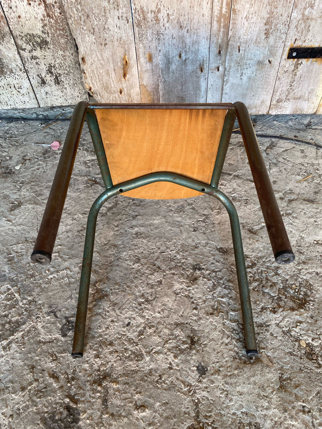 Vintage Chair in MULLCA Style Model 510 Metal + Wood #C950
