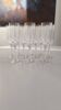 Set of 10 champagne flutes