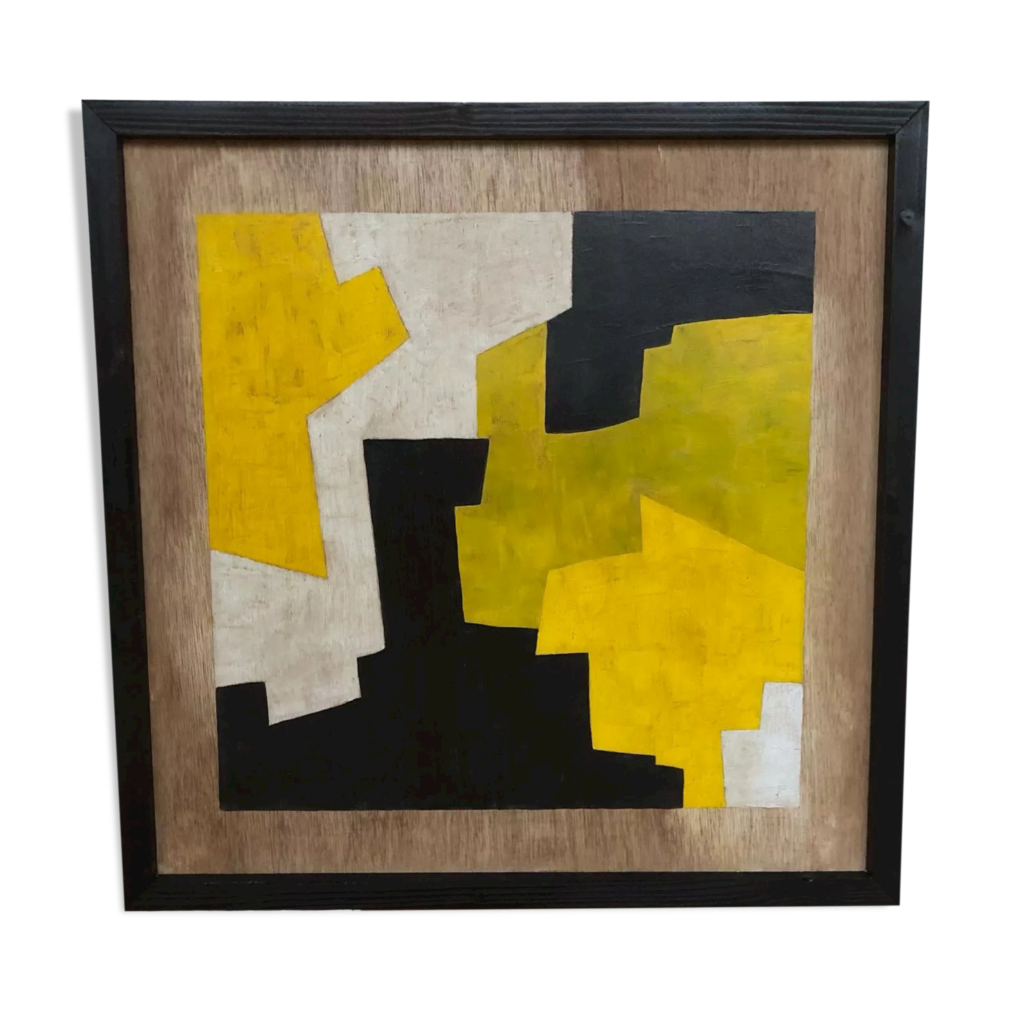 Abstract work square format