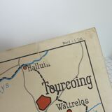 Map of geography - North and is