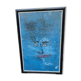 Affiche en abstraction visage