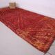Red Vintage Moroccan Rug 193 x 400 cm - Berber Wool Rug - Handmade Rug Boho