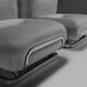 Fauteuils en mohair et chrome conçues par Malchioro pour IPE, Italie, années 1970