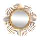 Miroir fleur rotin 54cm