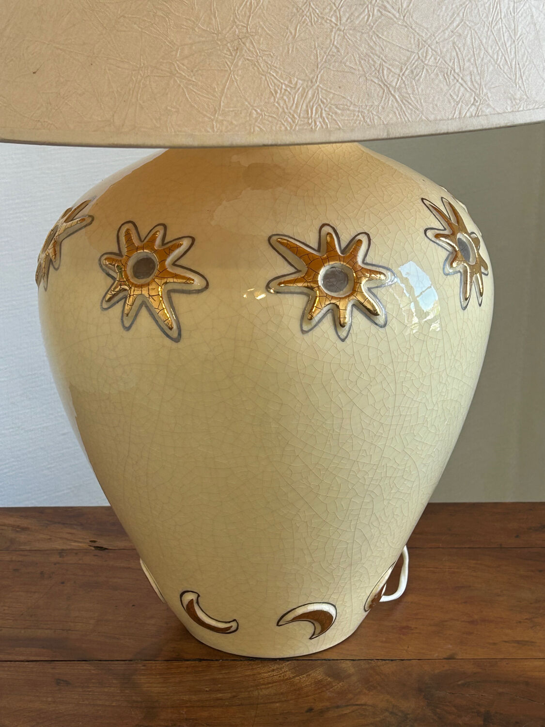 Lampe émaux de longwy