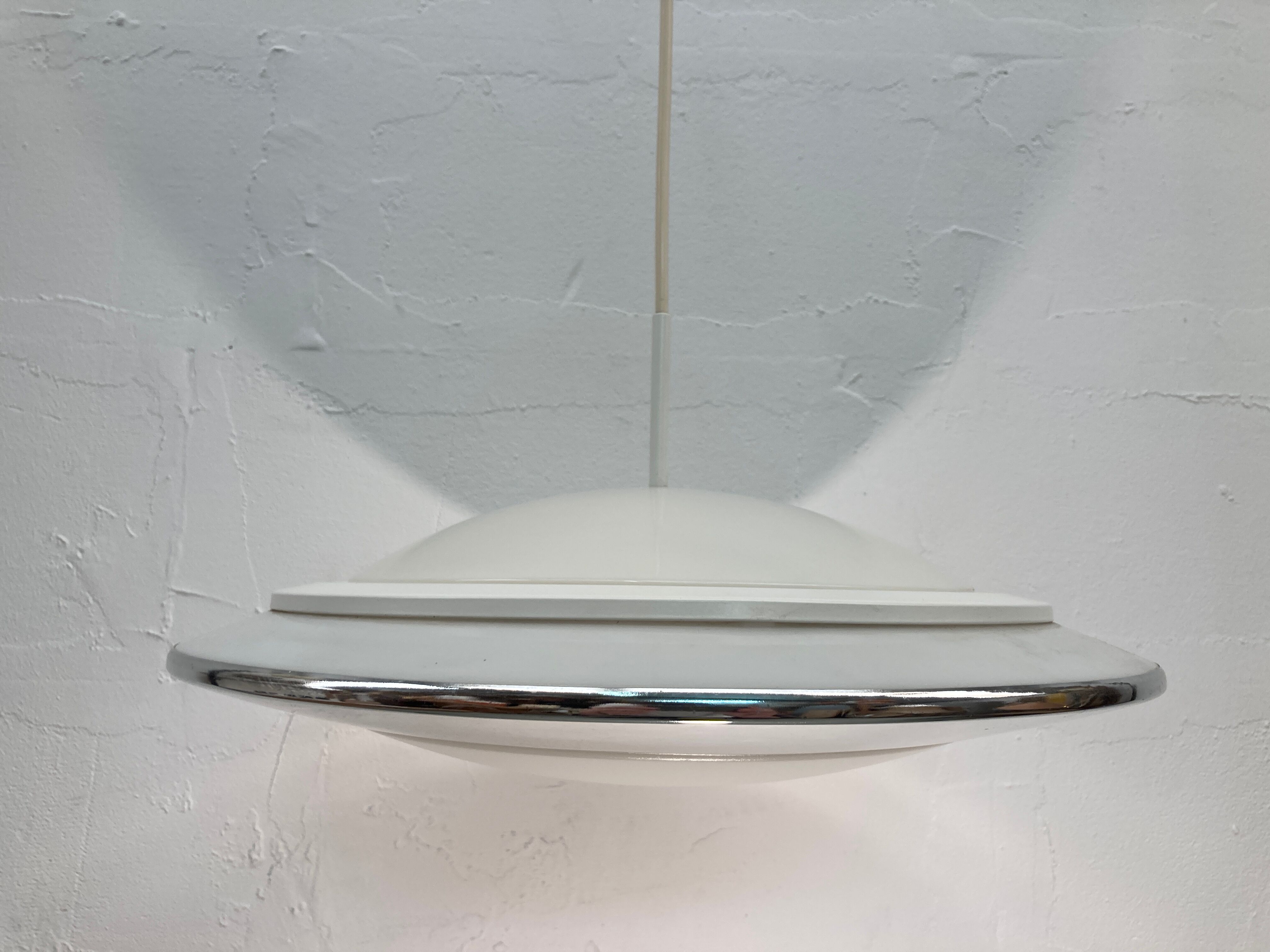 Space age UFO pendant lamp by Marlin, 1960s-1970s