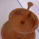Vintage Scandinavian wooden tray 1970