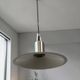 Brushed metal vintage suspension / seventies chandelier
