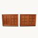 A pair of chests of drawers from the "Caccia alla Volpe" collection by Linea Arredo.