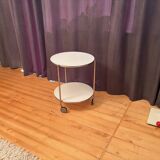 Mobile side table designed by Ehlen Johansson, Ikea, Sweden, 1970s