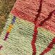 Moroccan handwoven wool rug 3x2 m